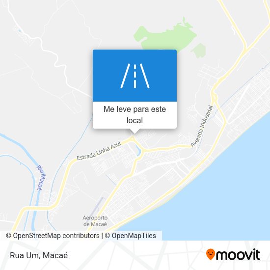 Rua Um mapa
