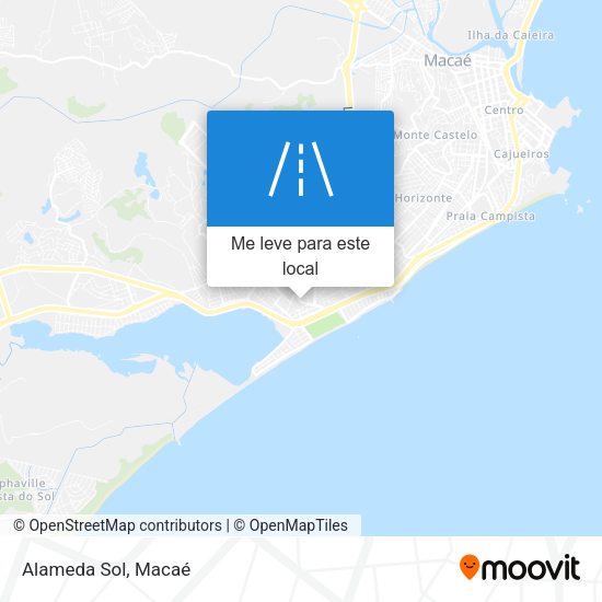 Alameda Sol mapa