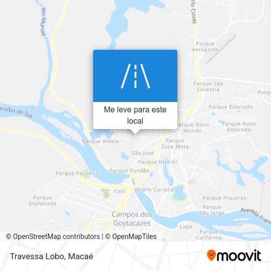 Travessa Lobo mapa