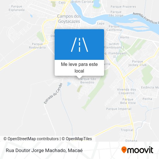 Rua Doutor Jorge Machado mapa