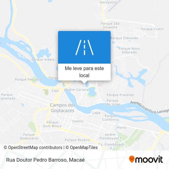 Rua Doutor Pedro Barroso mapa