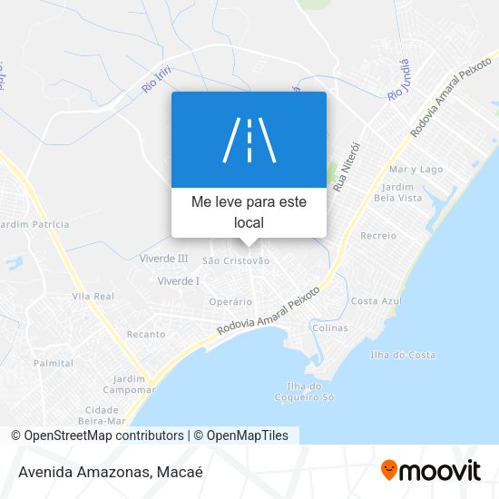 Avenida Amazonas mapa