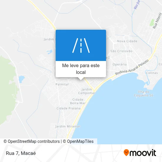 Rua 7 mapa