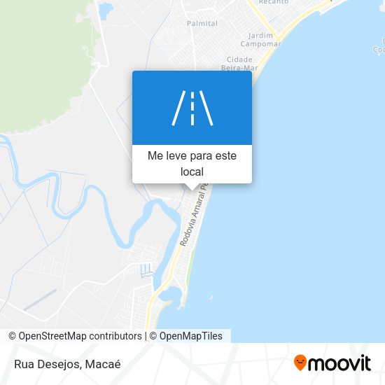 Rua Desejos mapa