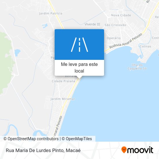 Rua Maria De Lurdes Pinto mapa