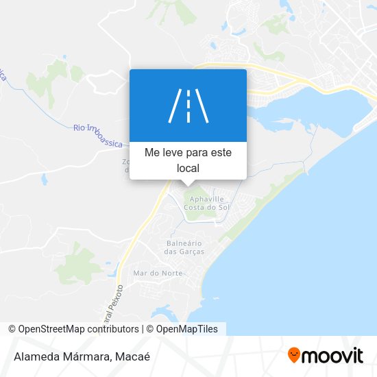 Alameda Mármara mapa