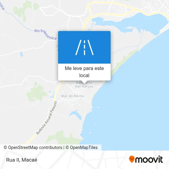 Rua II mapa
