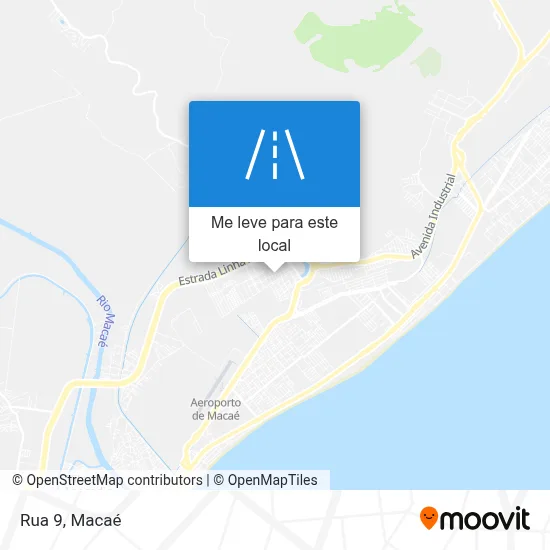 Rua 9 mapa