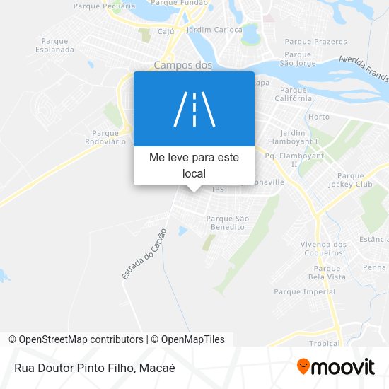 Rua Doutor Pinto Filho mapa