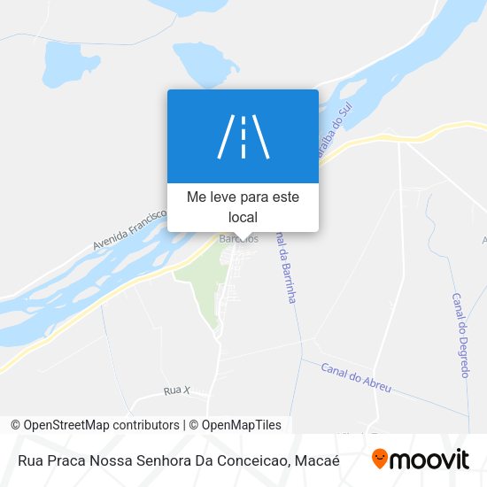 Rua Praca Nossa Senhora Da Conceicao mapa