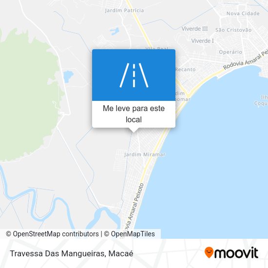 Travessa Das Mangueiras mapa