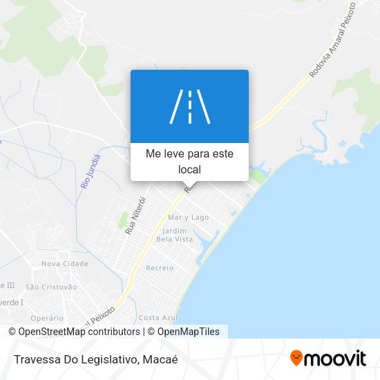 Travessa Do Legislativo mapa