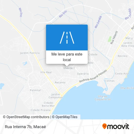 Rua Interna 7b mapa