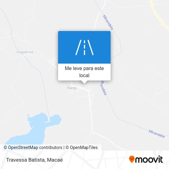 Travessa Batista mapa