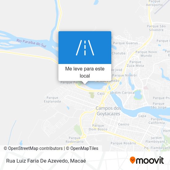 Rua Luiz Faria De Azevedo mapa
