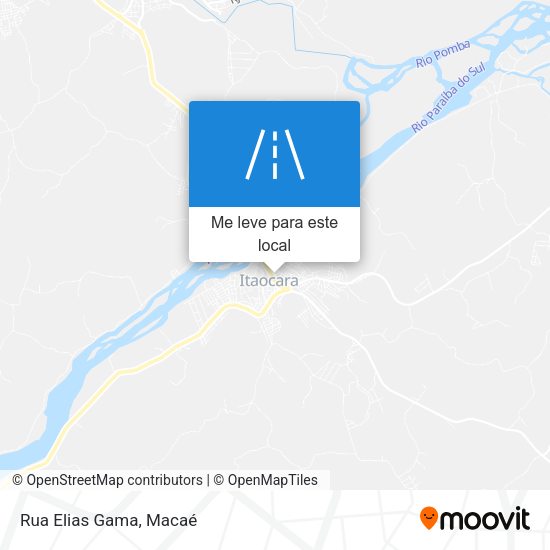 Rua Elias Gama mapa