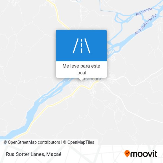 Rua Sotter Lanes mapa