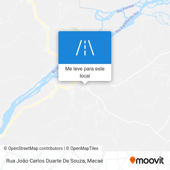 Rua João Carlos Duarte De Souza mapa