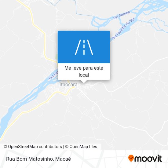 Rua Bom Matosinho mapa
