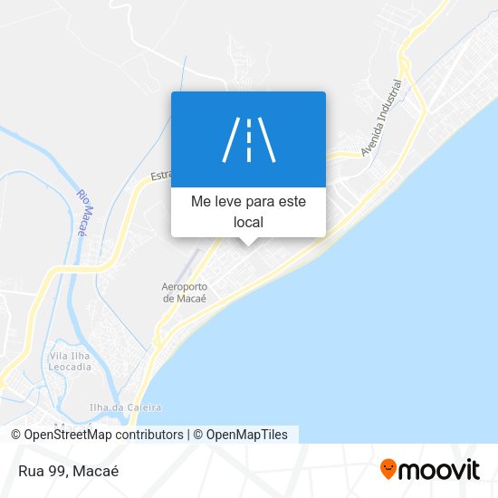 Rua 99 mapa
