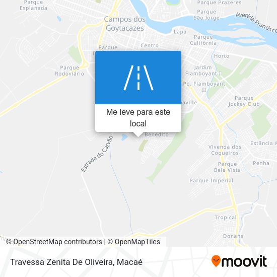 Travessa Zenita De Oliveira mapa