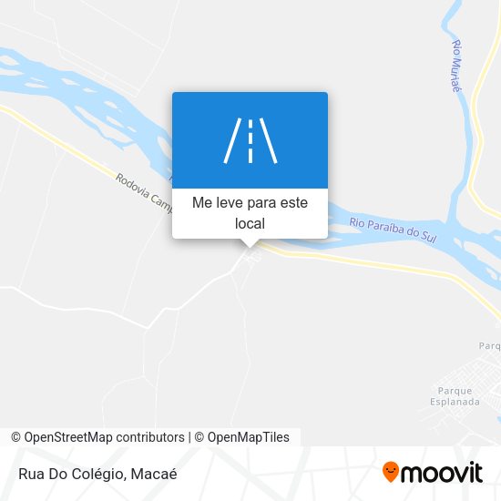 Rua Do Colégio mapa