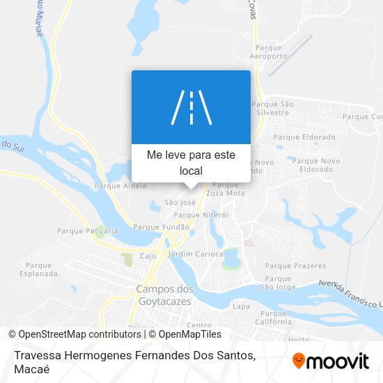 Travessa Hermogenes Fernandes Dos Santos mapa