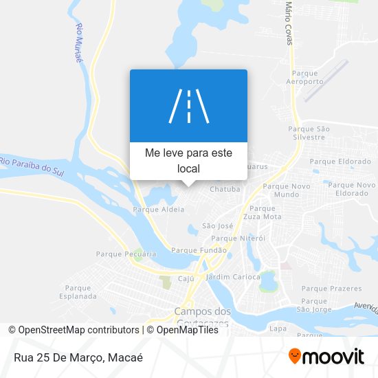 Rua 25 De Março mapa
