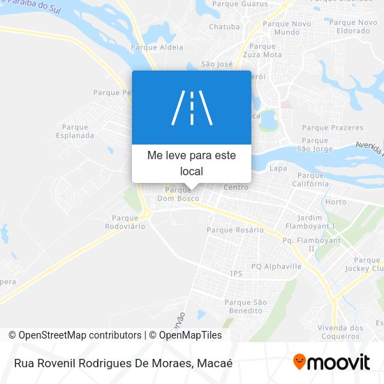Rua Rovenil Rodrigues De Moraes mapa