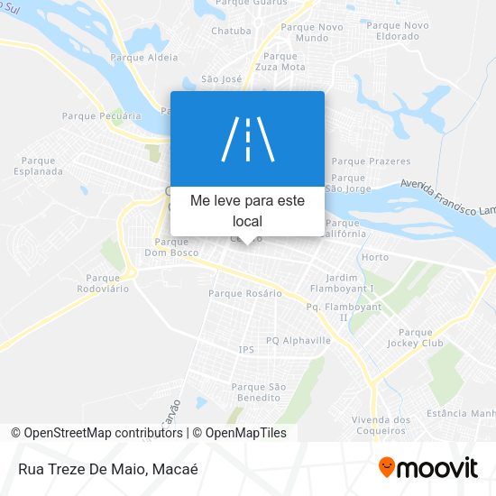 Rua Treze De Maio mapa