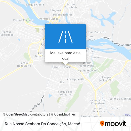Rua Nossa Senhora Da Conceição mapa