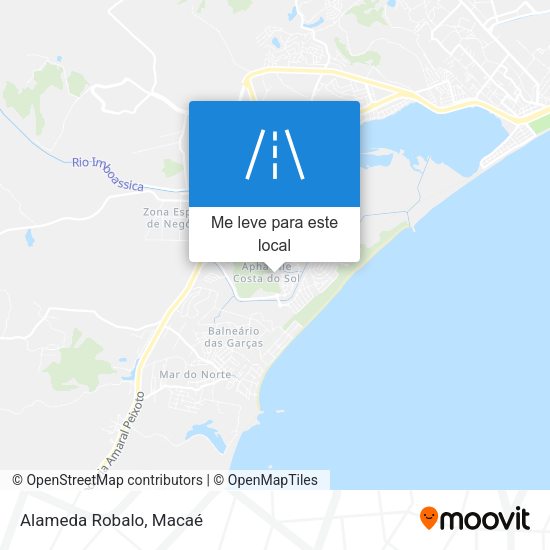 Alameda Robalo mapa
