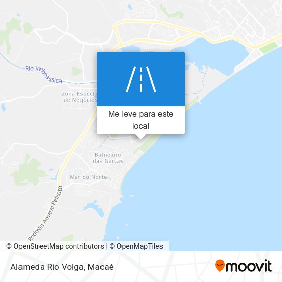 Alameda Rio Volga mapa
