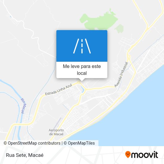 Rua Sete mapa