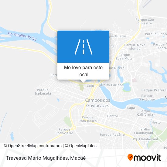 Travessa Mário Magalhães mapa
