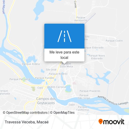 Travessa Veceba mapa