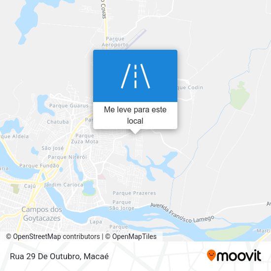 Rua 29 De Outubro mapa