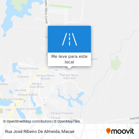 Rua José Ribeiro De Almeida mapa