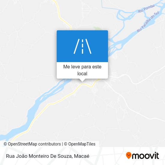 Rua João Monteiro De Souza mapa