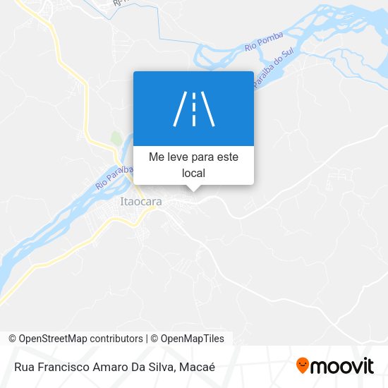 Rua Francisco Amaro Da Silva mapa