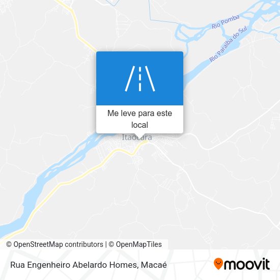 Rua Engenheiro Abelardo Homes mapa