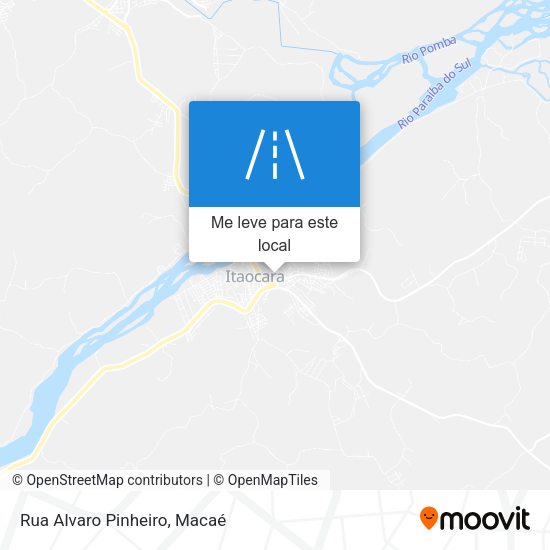 Rua Alvaro Pinheiro mapa