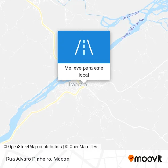 Rua Alvaro Pinheiro mapa