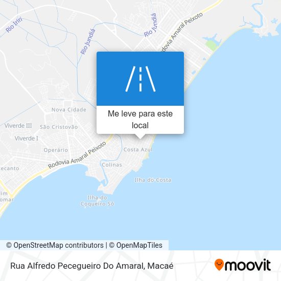 Rua Alfredo Pecegueiro Do Amaral mapa