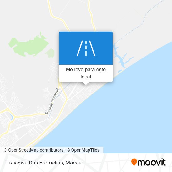 Travessa Das Bromelias mapa