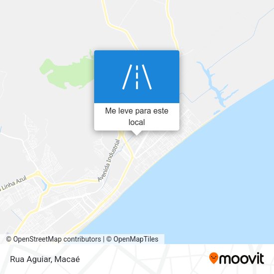 Rua Aguiar mapa