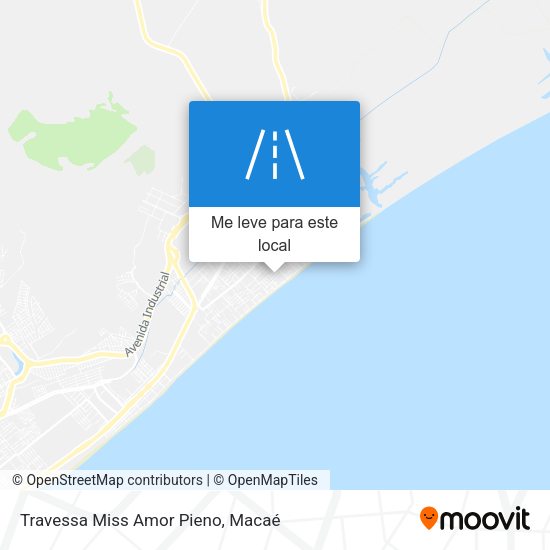 Travessa Miss Amor Pieno mapa