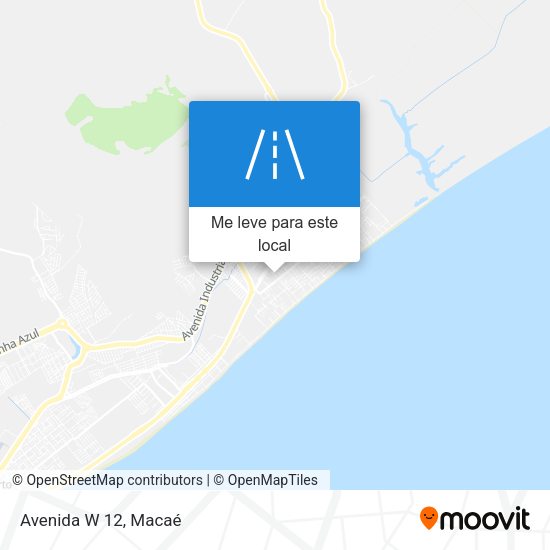Avenida W 12 mapa