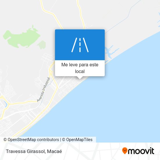 Travessa Girassol mapa