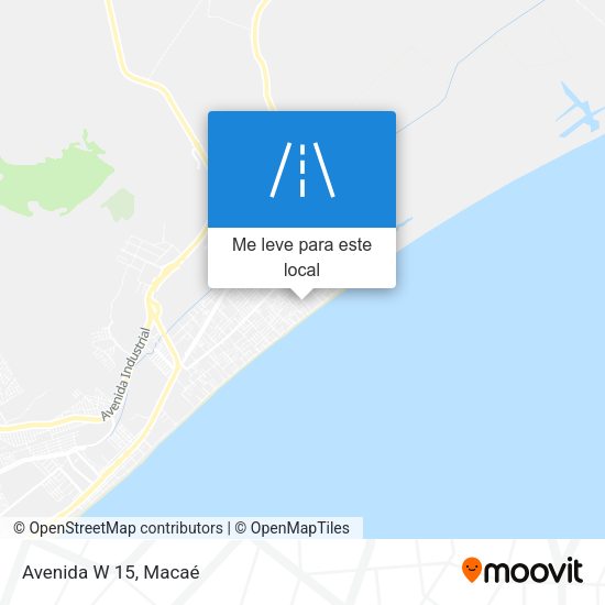 Avenida W 15 mapa